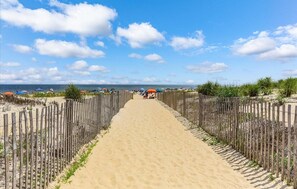 Aan het strand