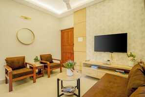 公寓, 2 間臥室, 露台 | 客廳