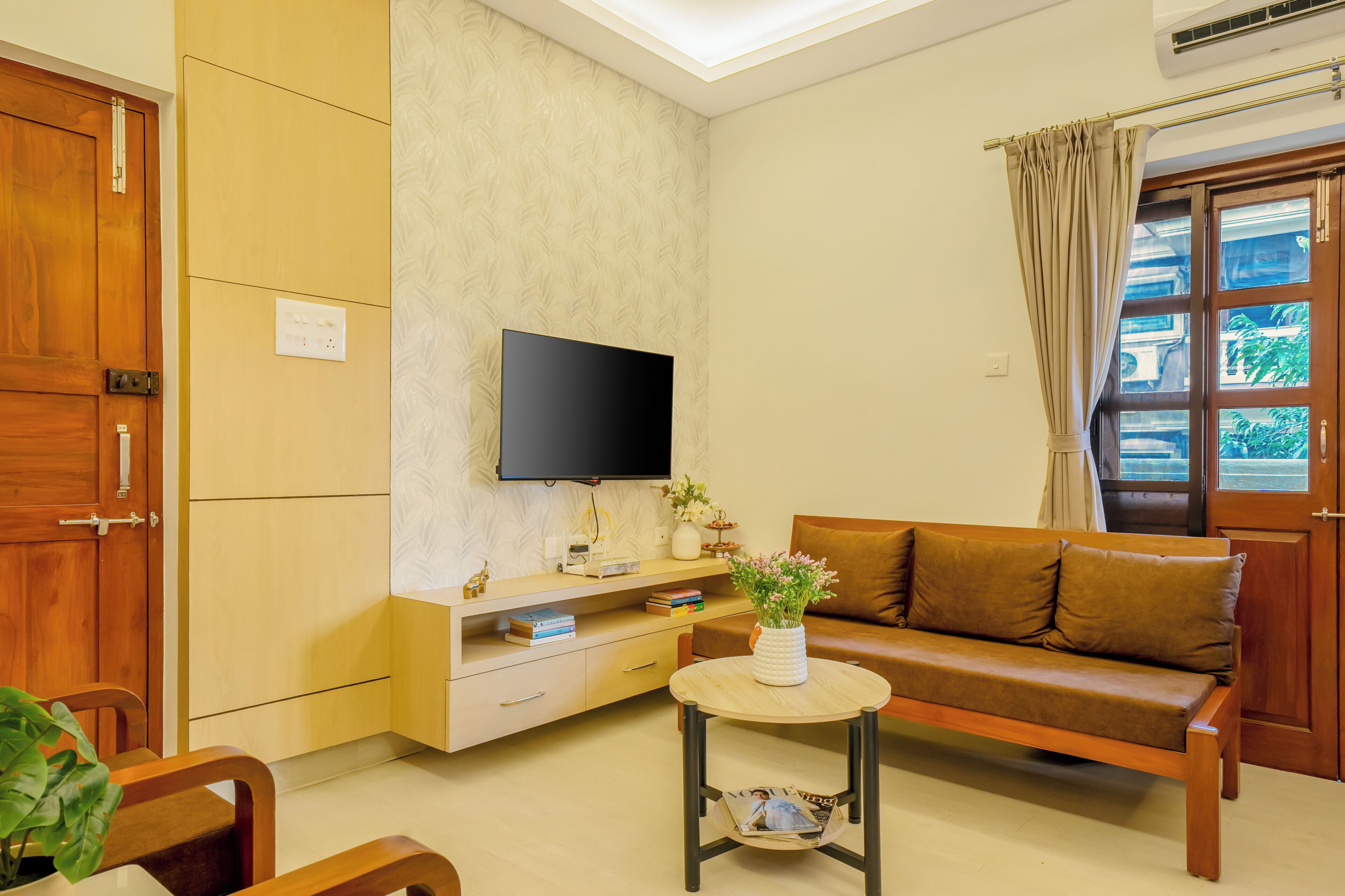 公寓, 2 间卧室, 阳台 | 起居区