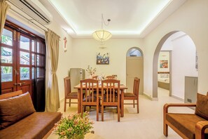 公寓, 2 間臥室, 露台 | 用餐區