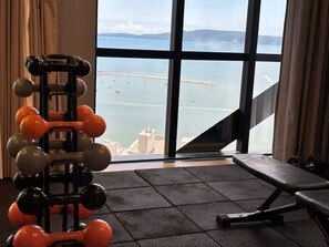 Fitness facility - Apartment with Sea View • Comfort and Leisure in Itapema (Itapema)