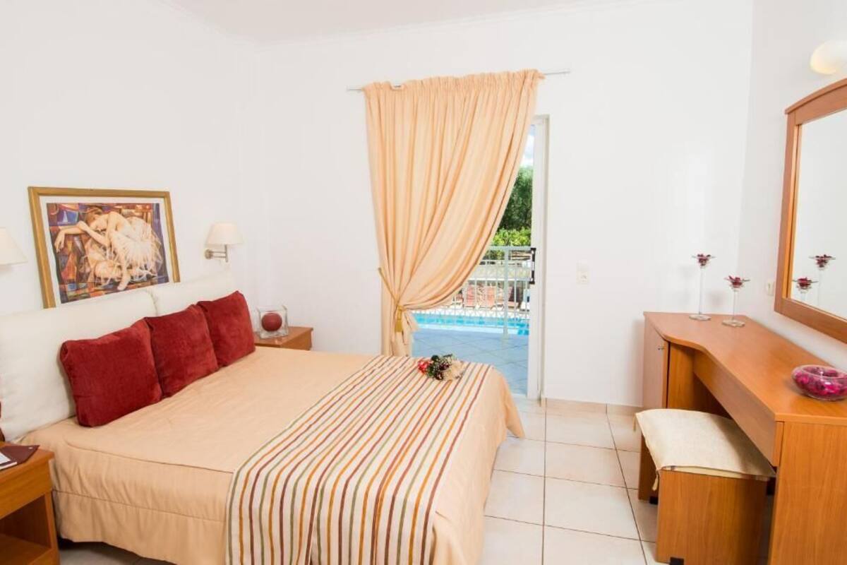 Appartement Standard, balcon, vue piscine