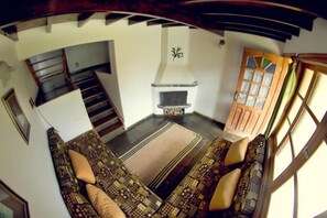 Chalet, Balkon, Gartenblick | Innenbereich