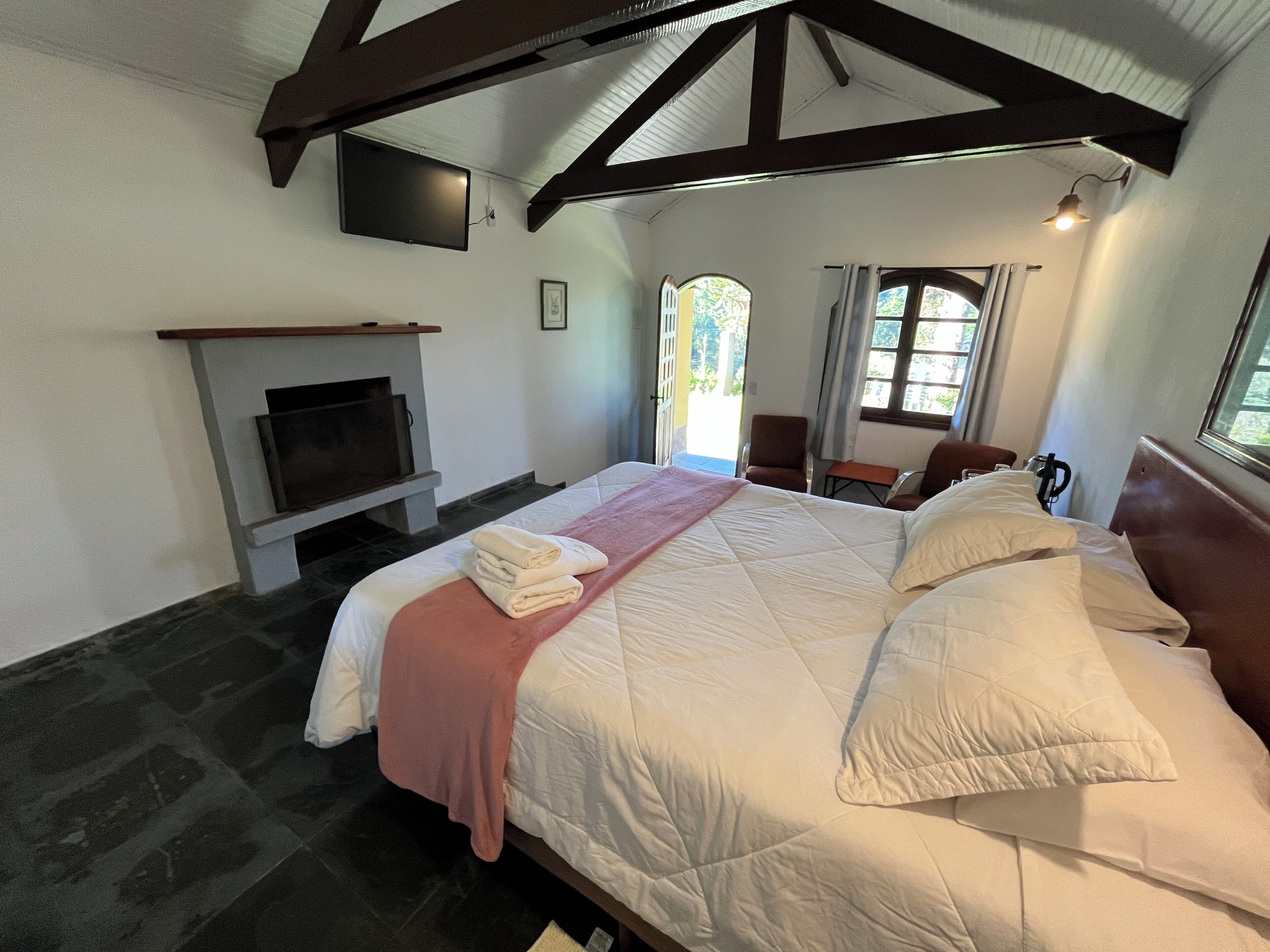 Luxury Double Room, Lanai, Garden View