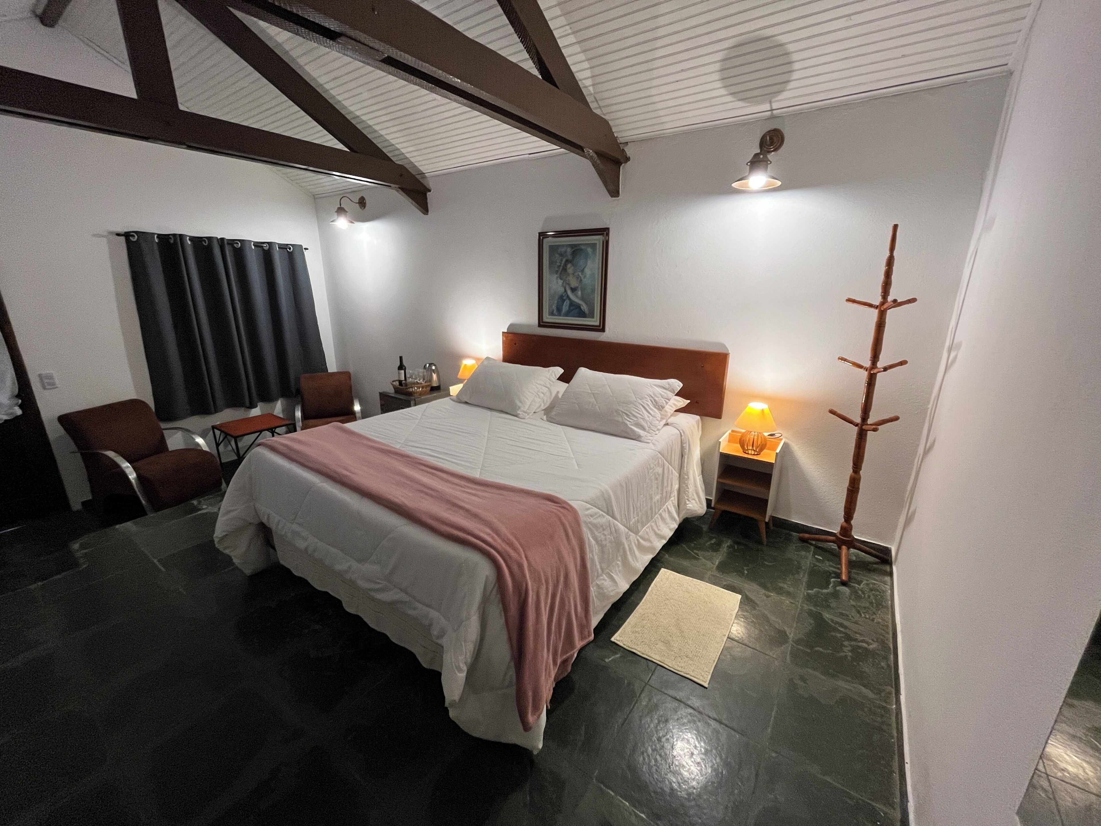 Habitación de lujo doble, lanai, vistas al jardín | Wifi gratis y ropa de cama