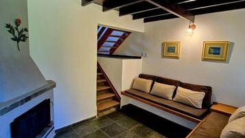 Chalet, balkon, pemandangan kebun | Area keluarga