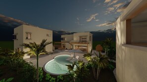 15 outdoor pools, pool umbrellas - Semilla NAGO OKINAWA (Nago)