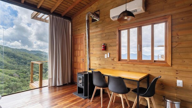 Chalet | Interior - Cabin With Fantastic View and Jacuzzi Vst029 (Anitapolis)