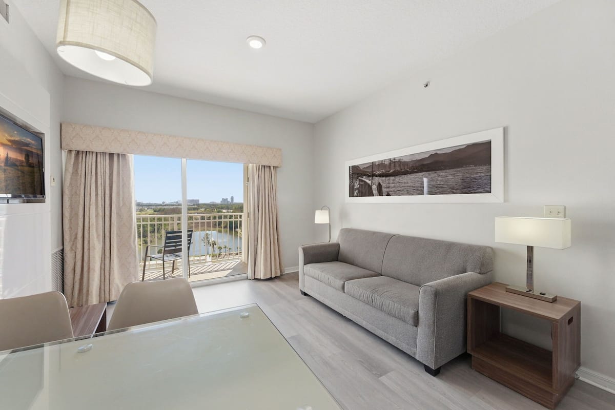 Apartment (1 Bedroom) | Living area