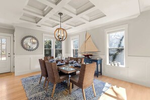 Dining - Upscale Beach Retreat w Pool, Half Mile to Beach! (Dennis)