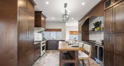 Elegant Modern Retreat with Hot Tub and Game Room