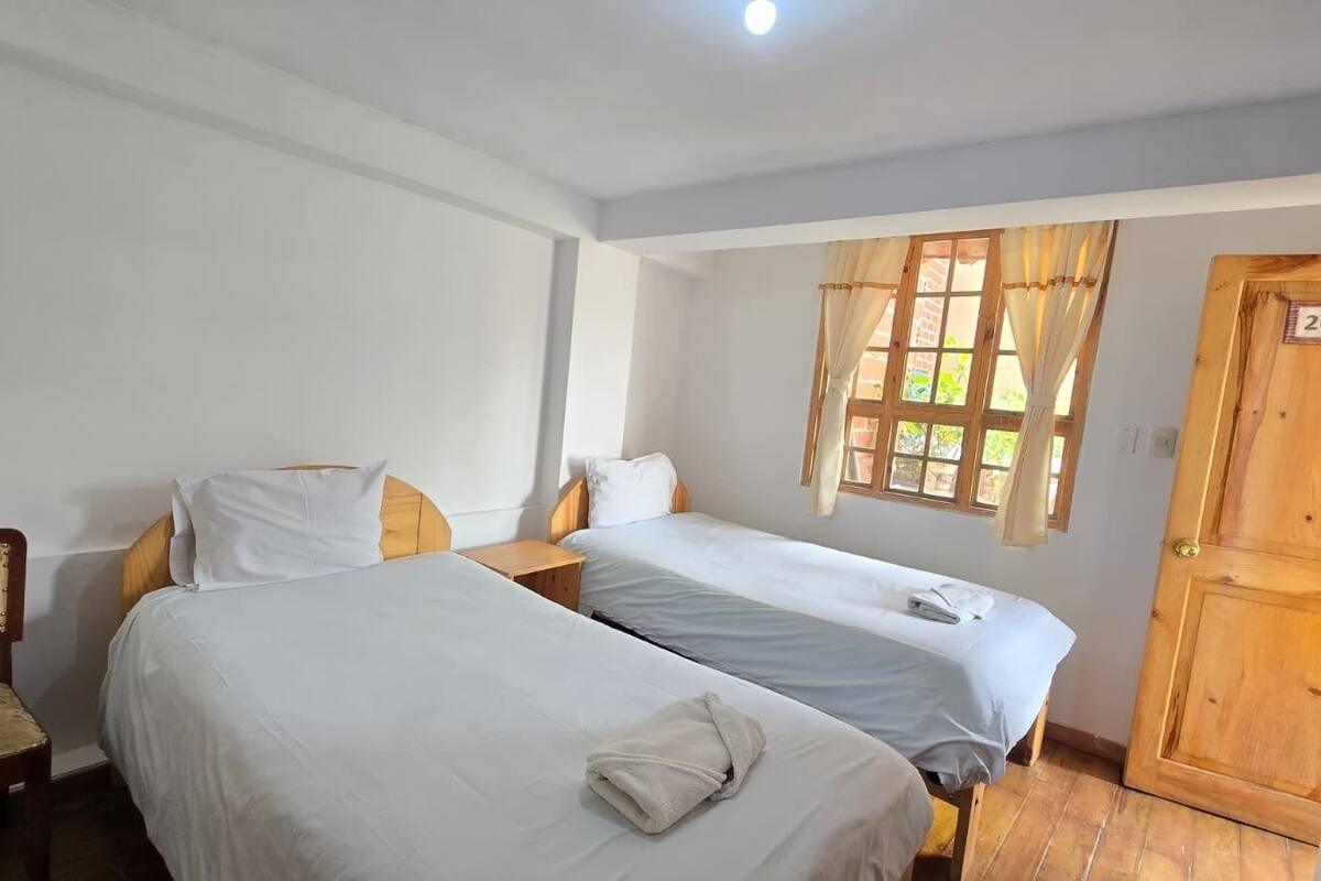 클래식 싱글룸, 정원 전망