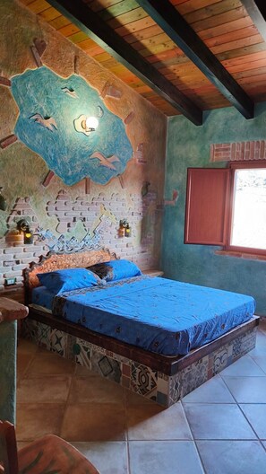 Room - Room 'BATTLÒ' with Mountain View, Shared Terrace and Wi-Fi (Teulada)