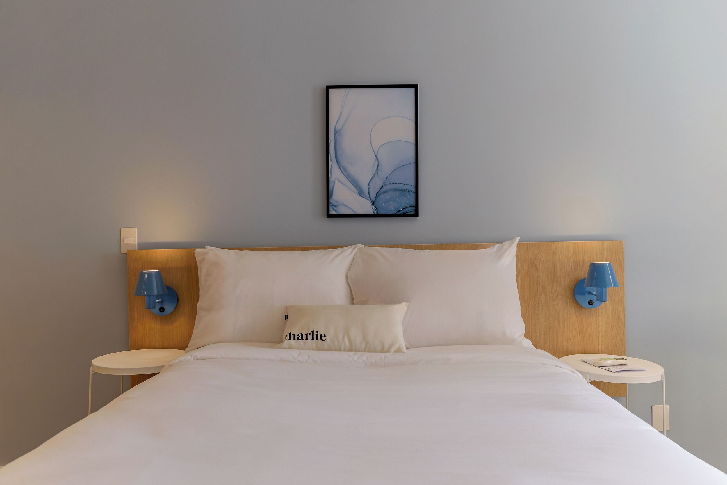 Studio Casal - Bloco 2 | Hypo-allergenic bedding, individually furnished, laptop workspace