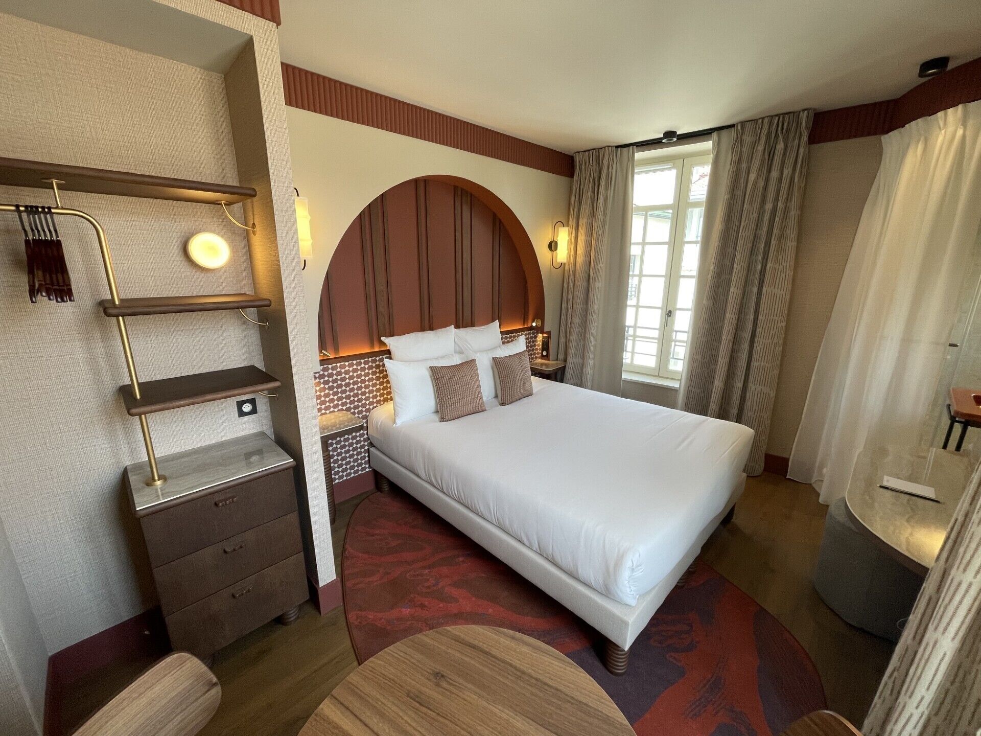 In-room safe, desk, laptop workspace, blackout drapes