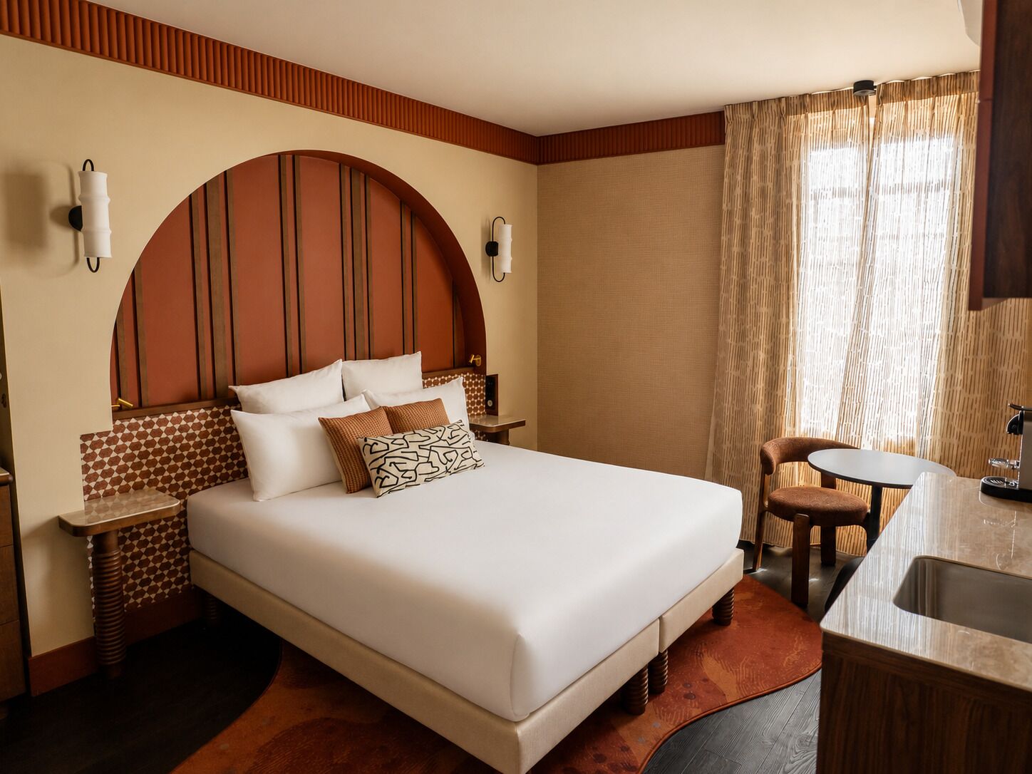 In-room safe, desk, laptop workspace, blackout drapes