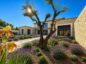 Property grounds - VILLA LAVANDEA – Premium Villa with Exceptional Mont Ventoux Views - PROVENCE (Mollans-sur-Ouvèze)