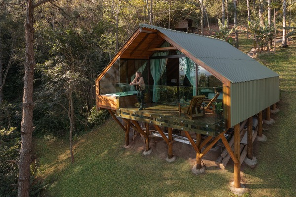 Enceinte de l’hébergement