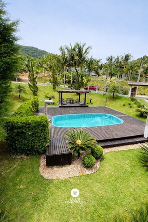 Casa de campo Premium, acceso a la alberca | Alberca | Alberca al aire libre 
