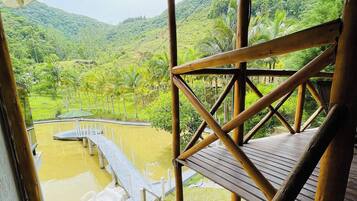 Premium cottage, toegang tot zwembad | Terrein van de accommodatie