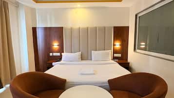 Dobbeltrom – deluxe, fjellutsikt