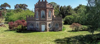 Historic folly in Capability Brown park for family or friends groups