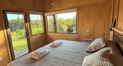 Design house in the forest. Laguna del Trebol Reserve Zone