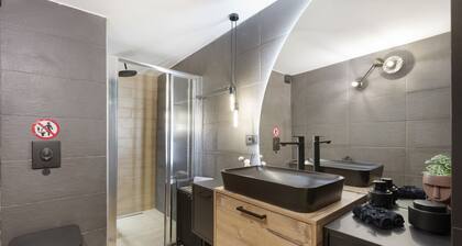 Appartement 'Boho' avec vue sur la montagne, Wi-Fi et climatisation