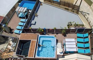 Pool - Apartment 'Studio' with Mountain View, Wi-Fi and Air Conditioning (Chania)