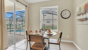 Dining - Last Minute Disney Getaway! Private Pool, Game Room & Themed Bedrooms. Book Now! #163627 (Orlando)