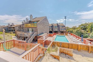 Exterior - JL - WS-2 Casa Del Abuelos - Oceanfront - Community Pool (Nags Head)