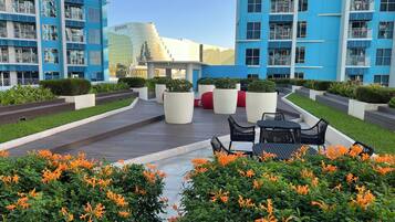 Deluxe-Apartment, 3Â Schlafzimmer, Haustiere gestattet, Meerblick | Ausblick vom Zimmer