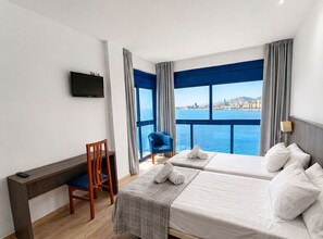 Superior Room Sea View | Down comforters, desk, laptop workspace, blackout drapes - Hotel Bossh Lido (Benidorm)