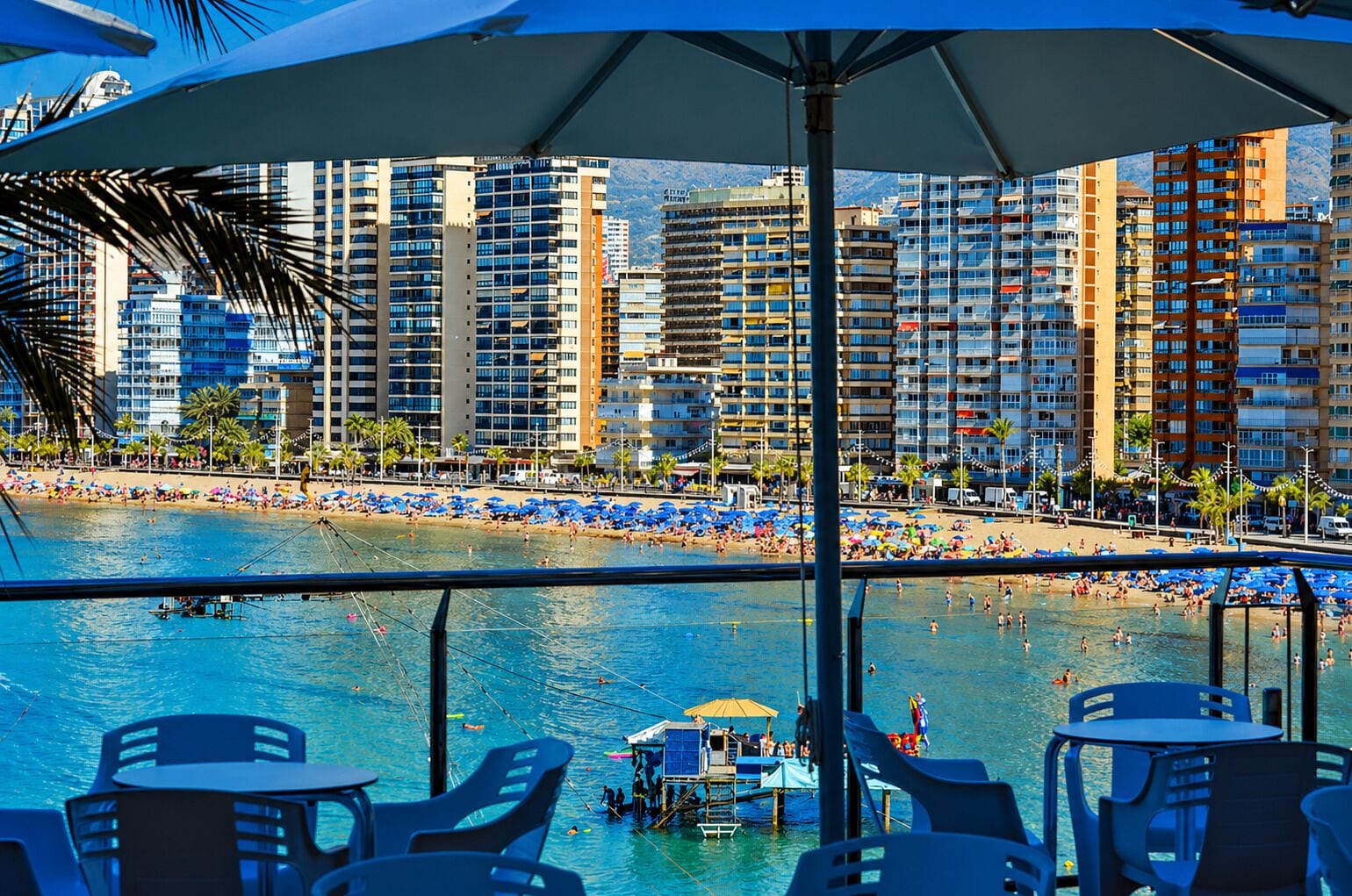 Beach nearby, sun-loungers