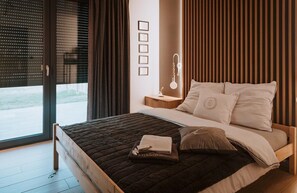 2 bedrooms, individually furnished, bed sheets - Holiday Home, Bedroom With Bathtub, Jacuzzi (Koscierzyna)