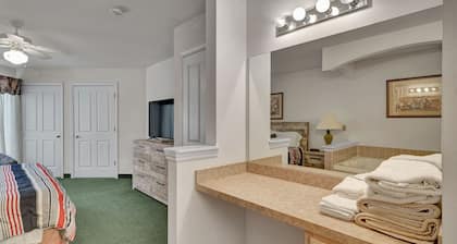 Pigeon Getaway with Pool & Sauna Access