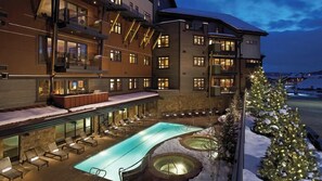 A heated pool - One Steamboat Place Slopeside Residence | Valley Views | Buck Mountain #307.3BR (Steamboat Springs)
