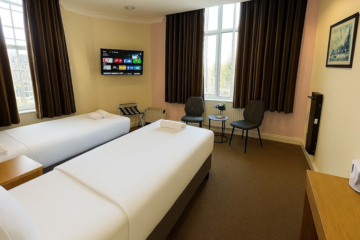 Deluxe Twin Room, 2 Twin Beds, Non Smoking, Sea View