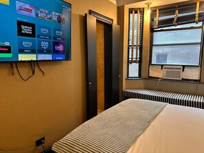 Comfort studio, uitzicht op de stad | Luxe beddengoed, gratis wifi, beddengoed