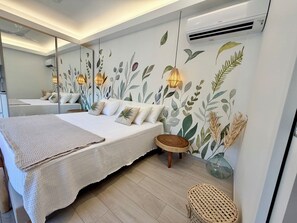 3 chambres, coffres-forts dans les chambres, fer et planche Ă repasser