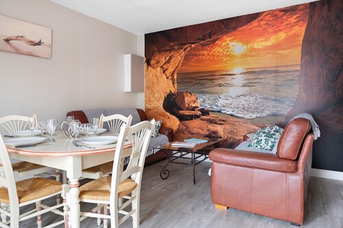 L'Albatros – Holiday Home for 5, 2 Bedrooms, 400 m from the Sea