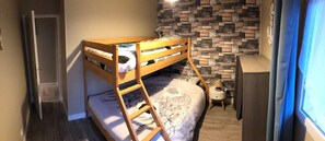 2 chambres, fer et planche à repasser, Wi-Fi