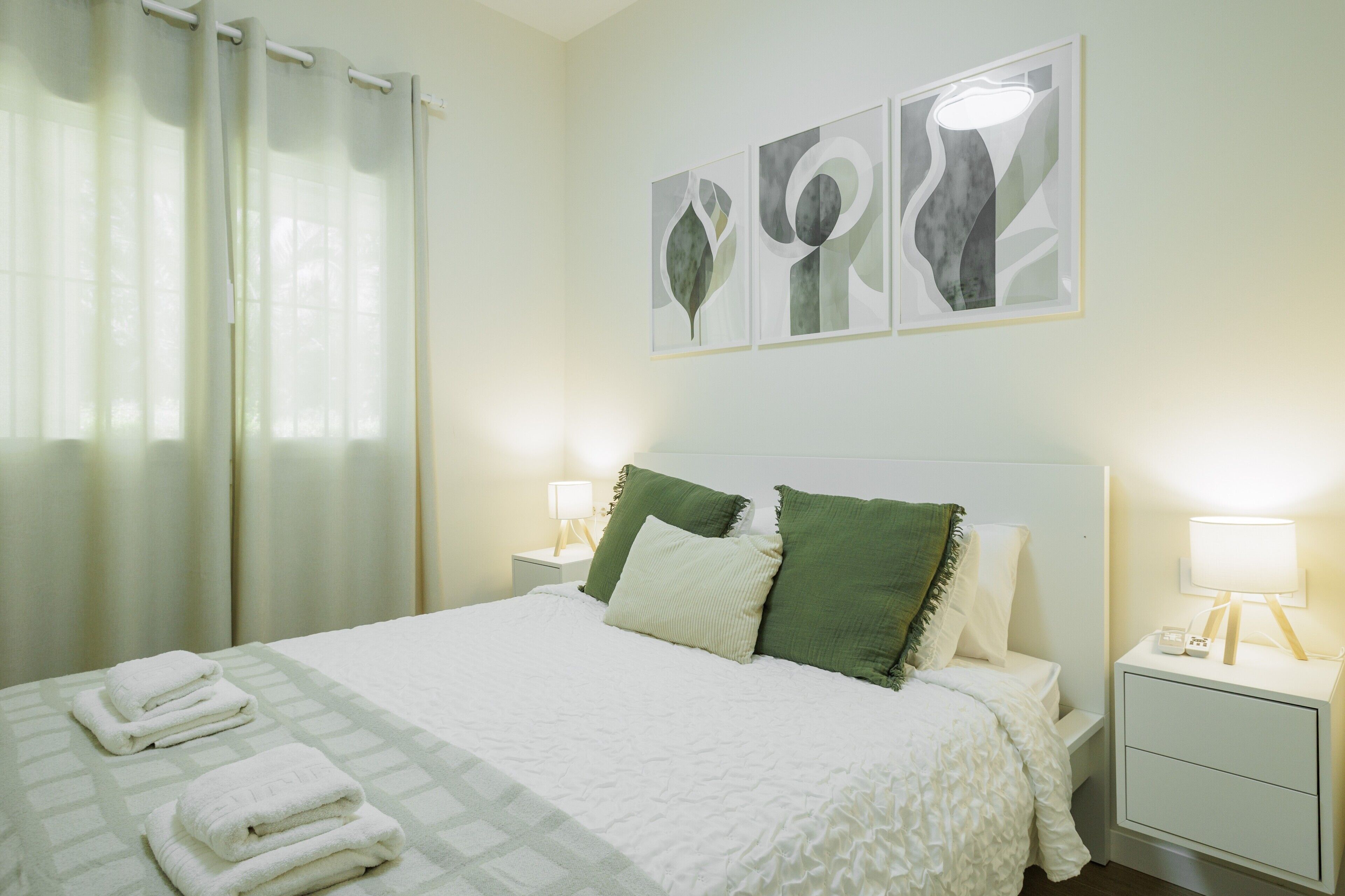 2 slaapkamers, wifi, beddengoed