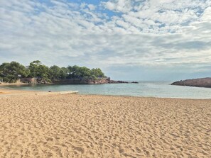 Na praia 