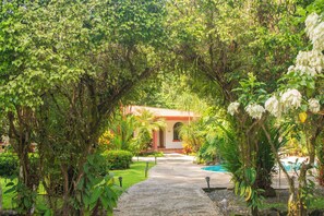 Property grounds - Stunning suite 104 walking distance to Dominical beach shared pool and BBQ area! (Puntarenas Province)