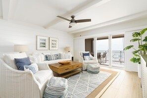 Condo, Multiple Beds (Sandpiper 409) | Living area - Sandpiper 409 (New Smyrna Beach)