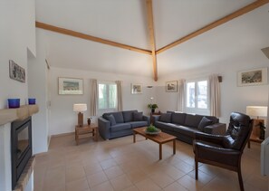 TV, fireplace, ping pong - Ardèche Villa for Rent (Vallon-Pont-d'Arc)