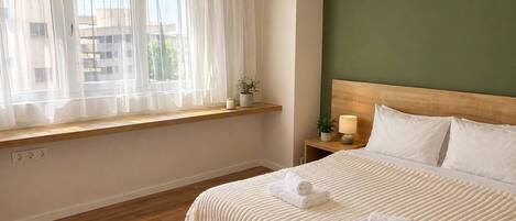 1 Schlafzimmer, Bügeleisen/Bügelbrett, kostenloses WLAN, Bettwäsche