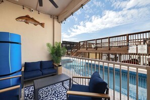 Pool - 3BR Condo • 1 Block to Beach + Pool (South Padre Island)