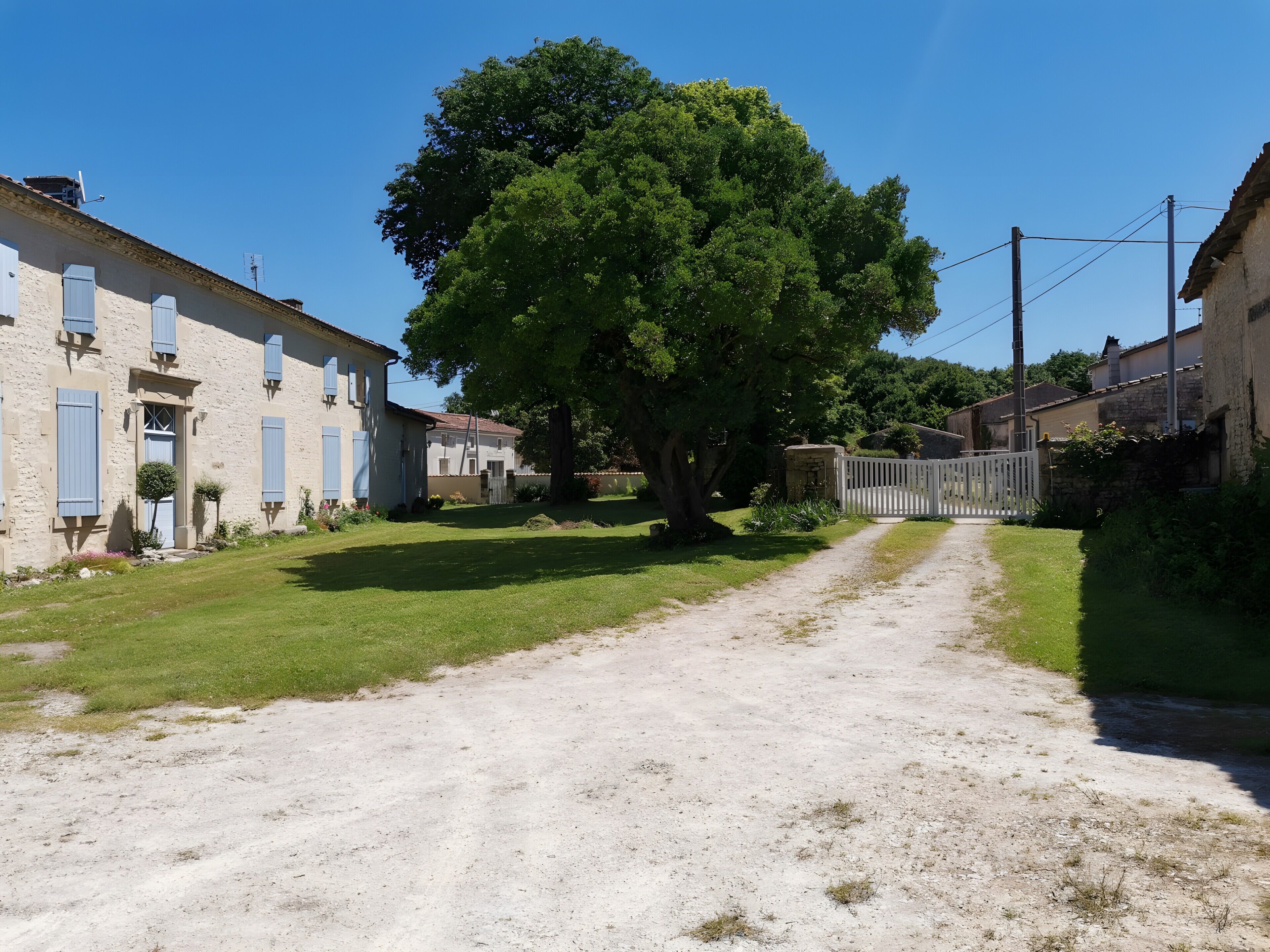 Enceinte de l’hébergement
